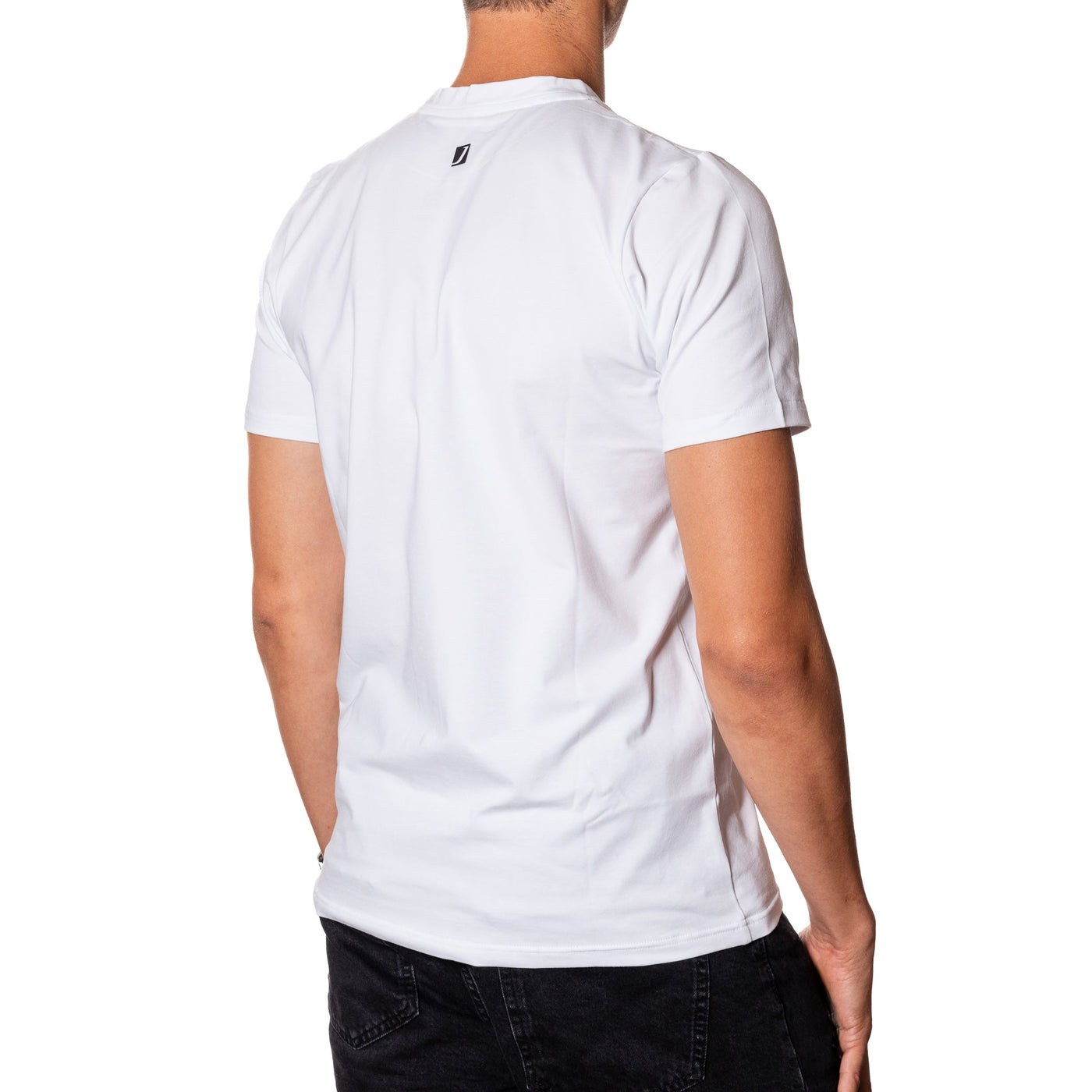T-shirt symbol biały/czarny